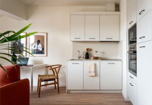 Kitchen in Líbere penthouse in Vitoria